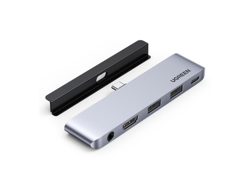 UGREEN USB-C to HDMI | USB-A x2 | 3.5 mm | USB-C | PD 100W Dock