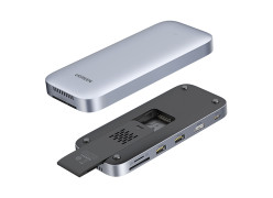 UGREEN USB-C 3.2 Gen2 to HDMI 4K/60Hz | x2 USB-A 3.0 | SD/micro SD | with SSD M.2 (NVMe/SATA) 10Gbps Enclosure Dock