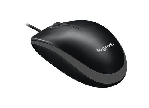 Logitech B100 Optical Mouse USB Black