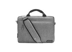 TomToc 16" Defender A50 Laptop Briefcase Gray