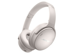 אוזניות קשת אלחוטיות עם ביטול רעשים אקטיבי Bose QuietComfort צבע לבן