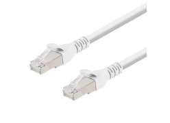 כבל רשת 2 מטר ALOGIC CAT6a S/FTP 26AWG 10G 750Hz LSZH 2m White