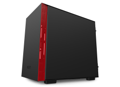 מארז מחשב NZXT H210 Matte Black/Red