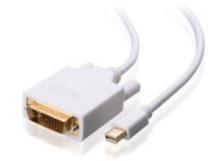 Mini DP Male to DVI Male 1.8M Cable