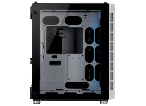 Corsair Crystal 680X RGB Tempered Glass ATX Case - White