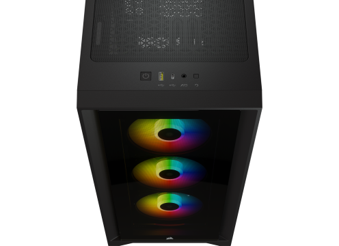 מארז מחשב Corsair iCUE 4000X RGB TG Black