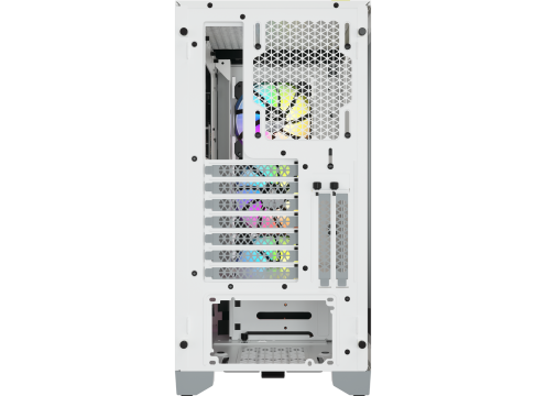 מארז מחשב Corsair iCUE 4000X RGB TG White