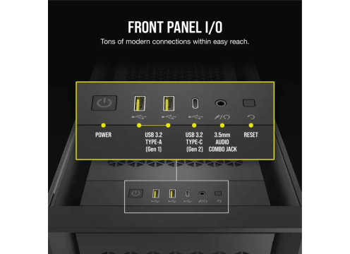 מארז מחשב Corsair iCUE 5000D RGB Airflow