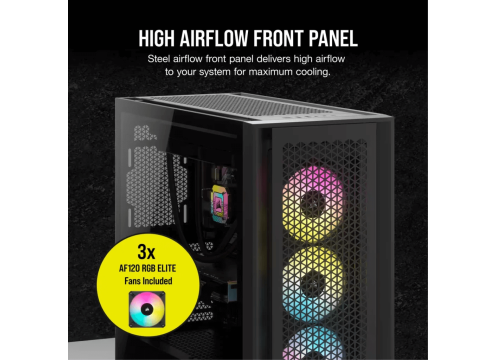 מארז מחשב Corsair iCUE 5000D RGB Airflow