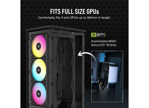 מארז מחשב Corsair 2000D iCUE RGB Airflow Mini