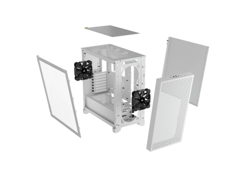 מארז מחשב Corsair 3000D Airflow White