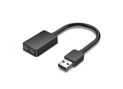 Vention CDYB0 USB-A to 3.5 Headphones + Mic Adapter