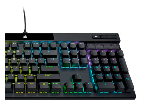 מקלדת גיימינג מכאנית Corsair K70 RGB PRO Cherry MX Red עברית/אנגלית