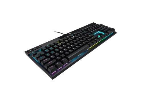 מקלדת גיימינג מכאנית אופטית Corsair K70 PRO RGB OPX עברית/אנגלית