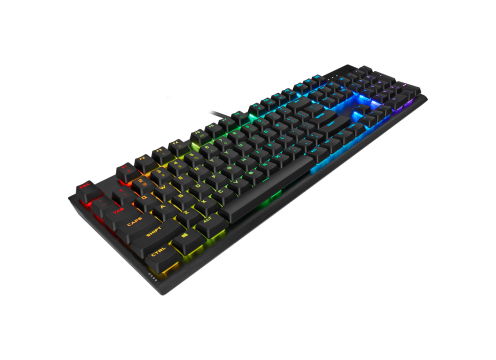 מקלדת גיימינג מכאנית Corsair K60 RGB PRO Cherry MX עברית/אנגלית