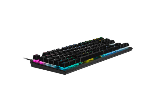 מקלדת גיימינג מכאנית אופטית Corsair K60 PRO TKL RGB OPX עברית/אנגלית