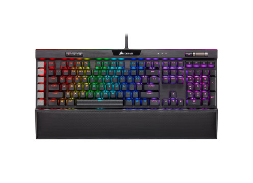 מקלדת גיימינג מכאנית Corsair K95 PLATINUM XT RGB עברית/אנגלית