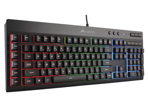מקלדת גיימינג Corsair K55 RGB עברית/אנגלית