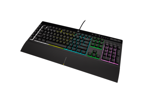 מקלדת גיימינג Corsair K55 RGB PRO עברית/אנגלית