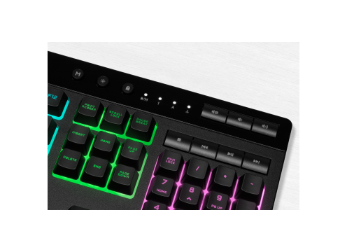 מקלדת גיימינג Corsair K55 RGB PRO עברית/אנגלית