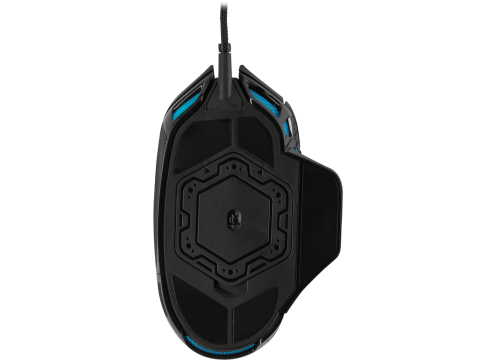 עכבר גיימינג Corsair NIGHTSWORD RGB צבע שחור