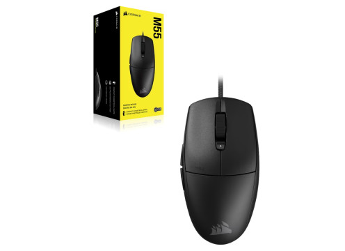 עכבר גיימינג Corsair M55 Lightweight צבע שחור