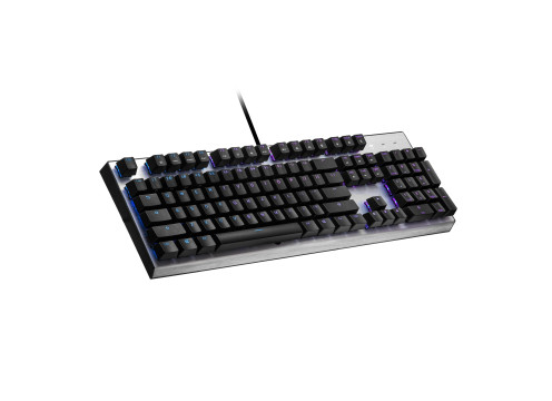 מקלדת גיימינג מכאנית CoolerMaster CK351 Red Switch עברית/אנגלית