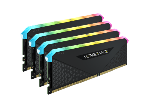 Corsair DDR4 64G (4x16G) 3200 CL16 Vengeance RGB RS Black