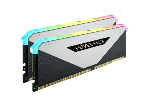 Corsair DDR4 16G (2x8G) 3200 CL16 Vengeance RGB RT Black/White