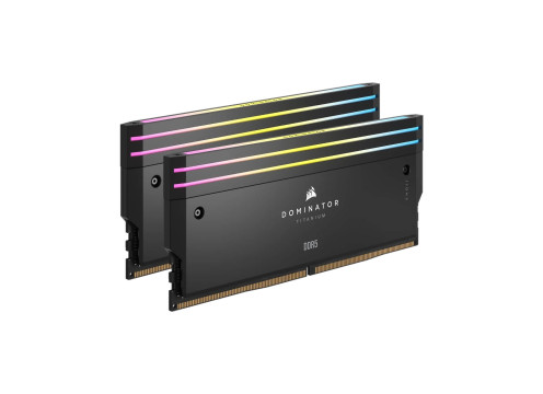 Corsair DDR5 32GB (2x16GB) 6000 CL30 Dominator Titanium RGB Black