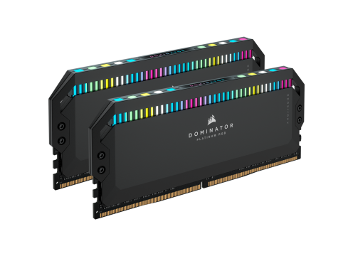 Corsair DDR5 32G (2x16G) 5200 CL40 Dominator Platinum RGB Black