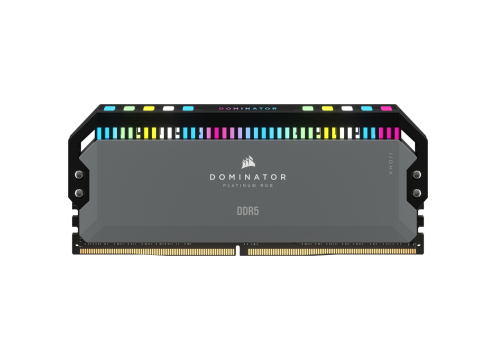 Corsair DDR5 64G (2x32G) 5200 CL40 Dominator Platinum RGB Gray