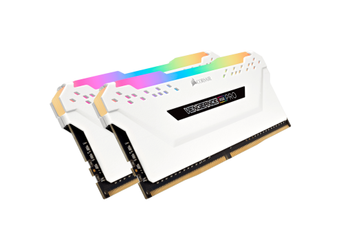 Corsair DDR4 16G (2x8G) 3200 CL16 Vengeance RGB PRO White