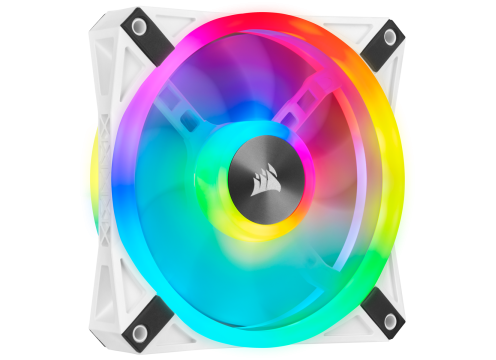 Corsair iCUE QL120 RGB 120mm PWM Single Fan White