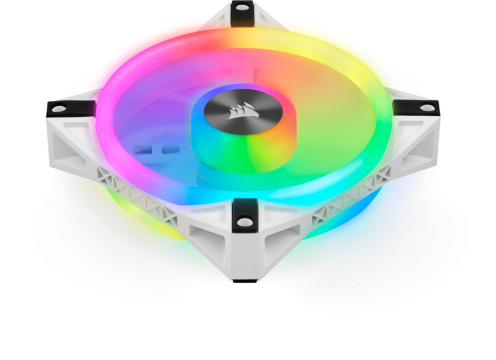 Corsair iCUE QL140 RGB 140mm PWM White Fan 2 Pack