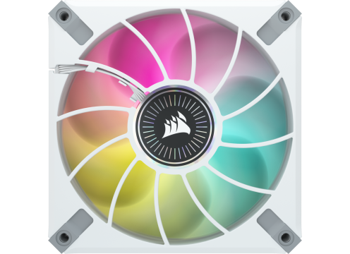 Corsair iCUE ML140 RGB ELITE Premium 140mm PWM White - x2 Fans