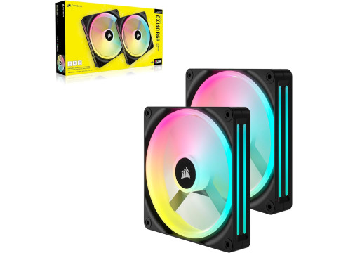 Corsair iCUE LINK QX140 RGB 140mm PWM - x2 Fans Starter Kit