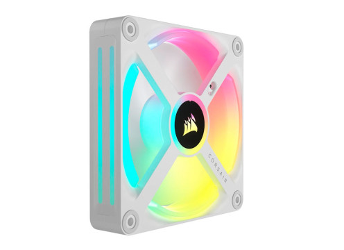 Corsair iCUE LINK QX120 RGB White 120mm PWM Fans x3 Starter Kit