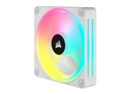 Corsair iCUE LINK QX120 RGB White 120mm PWM Fans x3 Starter Kit