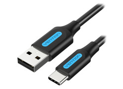 Vention USB-A to USB-C 3A/5Gbps "Fast Charging and Data Transfer" 2m Cable