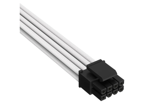 Corsair Premium Sleeved EPS12V Type 5 Gen 5 White Cable