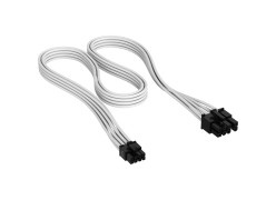 Corsair Premium Sleeved PCIe Type 5 Gen 5 White Cable