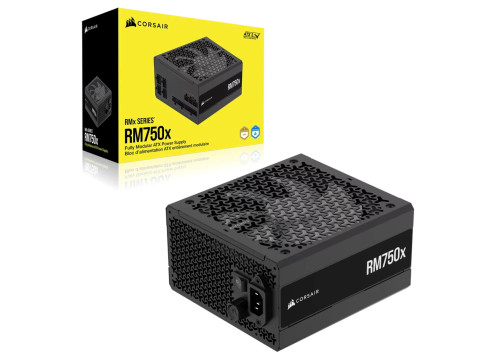 ספק כוח Corsair RM750x 750W ATX 3.1 Gold Modular