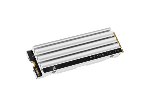 Corsair SSD 2.0TB MP600 ELITE NVMe Gen4x4 M.2 with Heatsink White