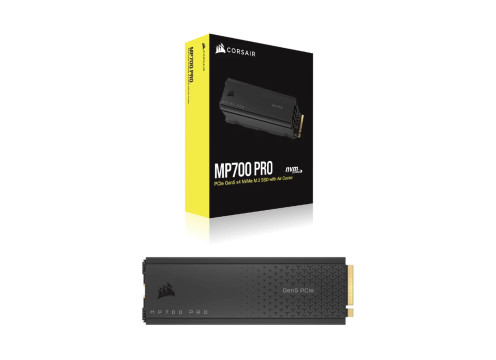 Corsair SSD 2.0TB MP700 PRO NVMe PCIE5x4 M.2 with Air Cooler