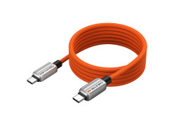 CABLETIME USB-C 240W Magnetic Charging Cable 1m - Orange