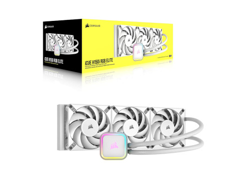 Corsair iCUE H150i RGB ELITE Liquid CPU Cooler White