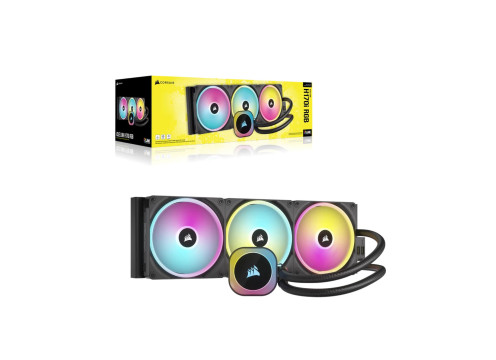 Corsair iCUE LINK H170i RGB AIO 420mm Liquid CPU Cooler Black