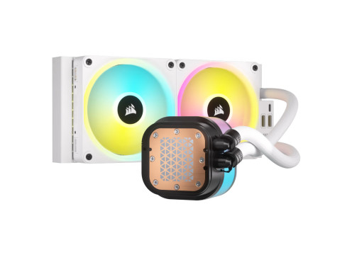 Corsair iCUE LINK H100i RGB AIO 240mm White Liquid CPU Cooler