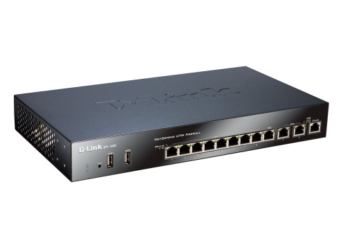 UTM DFL-860E Firewall 2X Wan, 7X Lan 1X DMZ, 200M Mbps, 40K Concurrent sessions